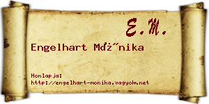 Engelhart Mónika névjegykártya