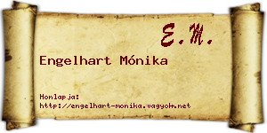 Engelhart Mónika névjegykártya