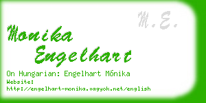 monika engelhart business card